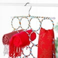 thumbnail image 3 of 28 Ring Scarf Wraps Shawl Storage Hanger Scarf Rack Hanger Hanging Scarf Hijab Tie, 3 of 7