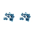 thumbnail image 1 of Greeniant 12 piezas de pernos de rotor de freno de bicicleta tornillos de acero de aleación piezas de repuesto de precisión kit de Blau 2piezas, 1 of 6