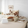thumbnail image 6 of jejeloiu Rustic Western Farmhouse 7 Pieces Bedding Comforter Set,Cow Cattle Hide Full Bedding Set,Farm Animal Fitted Sheet Flat Sheet For Kids,Ultra Soft Home Decor Reversible, 6 of 8