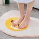 thumbnail image 4 of Alfombra de baño con diseño de yema de huevo (ojo de frijol), absorbente de agua, antideslizante, para el hogar, puerta de entrada, suelo, cocina, mesita de noche, pasillo, 4 of 5
