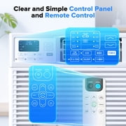 KISSAIR Window Air Conditioner, for Small Room AC Unit air conditioner Easy Installation, Cools up to 350 Sq. Ft