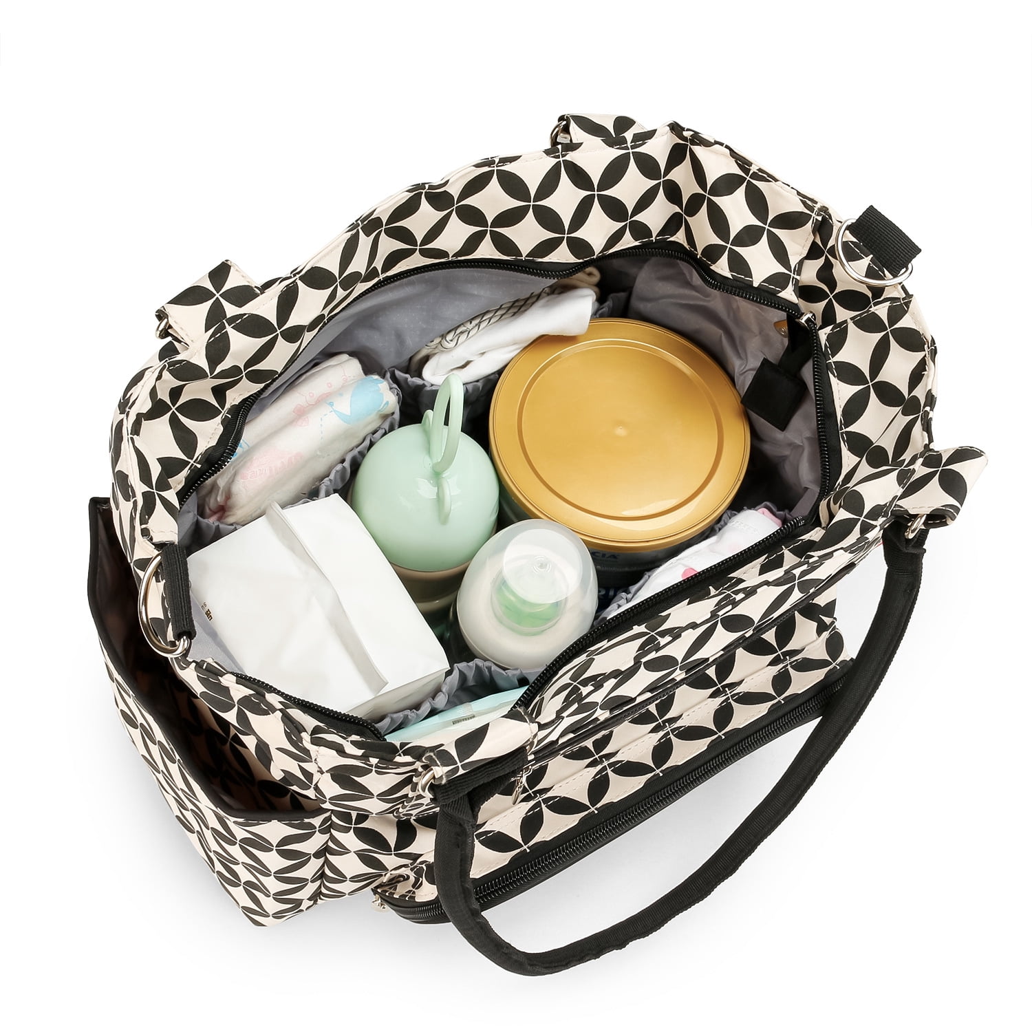 SPEKSEE Versatile Large Capacity Mommy Bag Diaper Tote with Multiple Accessories for Outdoor Use