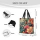 thumbnail image 3 of Easygdp Butterflies In Blooming Garden Bolsa Tote para Mujer, Bolso de Hombro para Trabajo, Playa, Viajes, Compras y Supermercado, 3 of 7