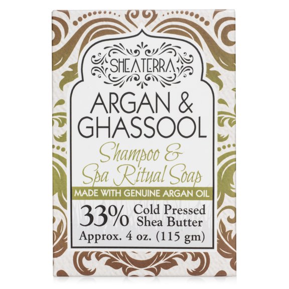 Argan & Ghassool Shampoo   Spa Body Bar