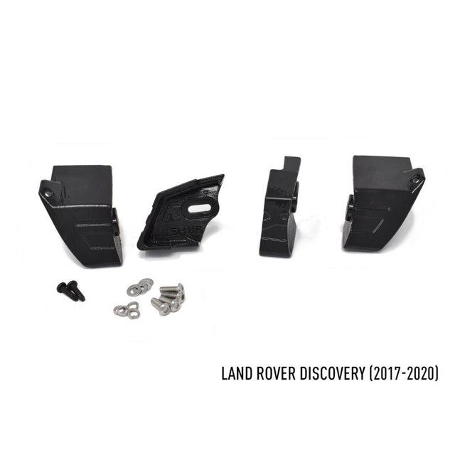 Convient aux 2017-2020 Land Rover Discovery Triple-R Light Light Trousse de Montage de Barre GM-USLRD-01K pour Triple-R-Light ST4 Evolution Barres Lumineuses DEL; Support de Grille; Monte Deux Barres Lumineuses; Noir Mat; Plastique ASA