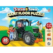 MasterPieces Kids Jigsaw Puzzle - Jumbo 36 Piece Floor Puzzle, Tractor Town