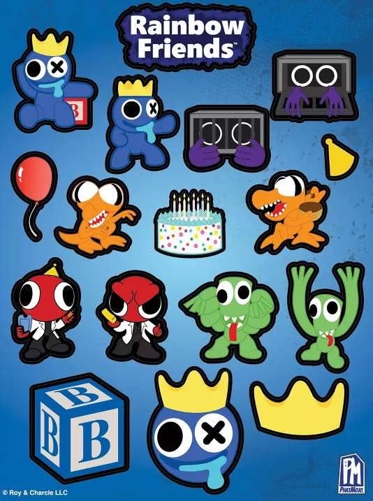 PhatMojo Rainbow Friends Blue Ultimate Head Bundle Set – Series 1