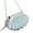 Silver, variant on Fashion Shell Shape Crossbody Bag for Women All-matching Pearl Shoulder Bag Beaded Handbag Purse PU Messenger Bag