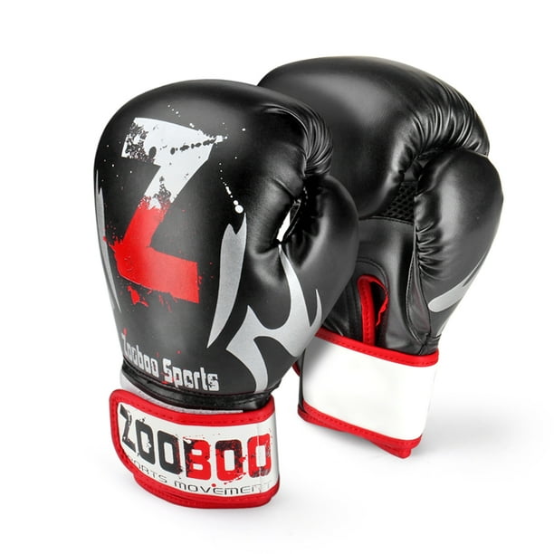 10 oz Boxing Gloves for Men, Youth, and Women, Black Boxing Gloves