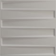 thumbnail image 5 of Ekena Millwork 19 5/8"W x 19 5/8"H Keyes EnduraWall Decorative 3D Wall Panel, UltraCover Satin Smokey Beige (Covers 2.67 Sq. Ft.), 5 of 6