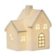 thumbnail image 2 of Adorno Navideño de Cerámica con Forma de Ciervo y Muñeco de Nieve | Figura Decorativa Navideña Luminosa | Luz Nocturna Led de Cerámica Blanca | Centro de Mesa Festivo | Decoración Navideña, 2 of 6