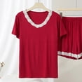 thumbnail image 5 of Wensltd Women Sleep Dress Solid Color Spaghetti Strap Scoop Neck Soft Lightweight Comfy Casual Nightwear for All Season, 5 of 5