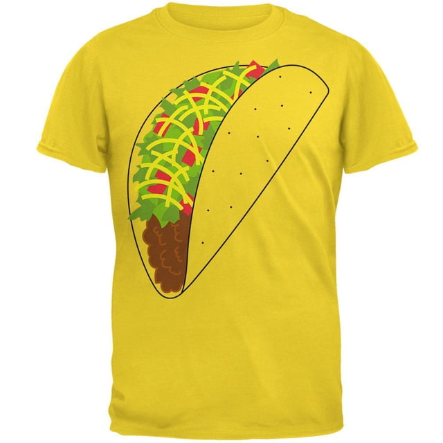 Halloween Taco Food Costume Mens T Shirt