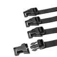 thumbnail image 3 of 4Pcs Backpack Straps with Buckle Clips Compression Straps for Backpack Accessory Strap Luggage Straps Black, 3 of 6