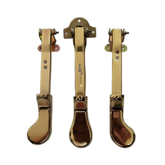 ANXPTIME 3Pcs Upright Piano Pedals Replacement Piano Foot Pedal for Upright Piano Parts