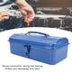 thumbnail image 4 of Caja De Herramientas Azul Con Estructura Metálica, Organizador Portátil De Almacenamiento De Herramientas Para Taller, Garaje, Automóvil O Lugar De Trabajo, Con, 4 of 7