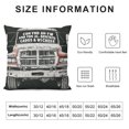 thumbnail image 5 of Funny Truck lover Gift - I Like My Trucks Throw Pillow, 5 of 5