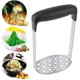 thumbnail image 5 of Good Grips – Pasapurés – Pasapurés manual de acero inoxidable – Gris y negro, 5 of 5