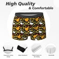 thumbnail image 2 of Men's Boxer Briefs, Farm Goose Soft Comfy Mens Underwear Boxer Briefs Breathable With Widen Waist, 2 of 7
