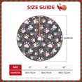 thumbnail image 2 of Fotbe Colorful Paws Of Dog Pattern Christmas Tree Skirt, Tree Skirts Plush Christmas Decorations, Christmas Tree Skirts Xmas Decorations Holiday Party Decor-30", 2 of 6