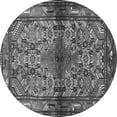 thumbnail image 1 of Ahgly Company Indoor Round Persian Gray Traditional Area Rugs, 3' Round, 1 of 1
