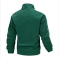 thumbnail image 3 of Mens Outdoor Jackets Lightweight Hiking Windproof Zip Up Tactical Jackets Casual Long Sleeve Workout Gym Cargo Coat, 3 of 7