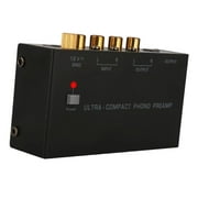 Phono Preamp,Phono Preamp turntable preamplifier Power Switch,phonograph preamplifier Turntable Amplifier,mini stereo audio preamplifier Amplification,phonograph preamp digital audio low evel