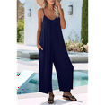 thumbnail image 4 of Womens Casual Jumpsuits Blue XL, 4 of 8