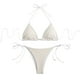 thumbnail image 2 of Traje de baño para mujer, moda, cómodo, estampado, bikini, traje de baño de color liso para mujer, conjuntos de bikinis, trajes de baño para mujer, 2 of 7