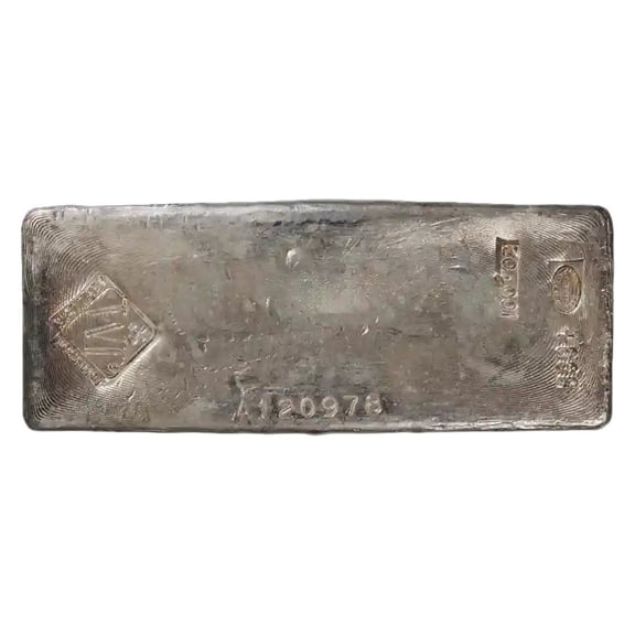 100 oz Johnson Matthey Silver Bar