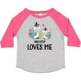 thumbnail image 3 of Inktastic Zebra My Pop Loves Me Boys or Girls Toddler T-Shirt, 3 of 5