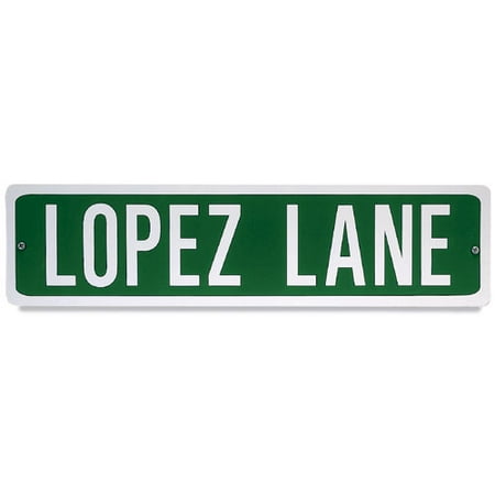 Personalized Street Sign