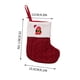 thumbnail image 3 of Christmas Decorations Red Knitted Alphabet Embroidered Christmas Socks Colorful 26 Letter Gift Socks, 3 of 4