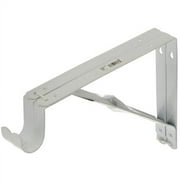 Symmetry Shelf Bracket with Closet Rod Bar Holder