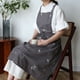 thumbnail image 5 of Delantal de cocina NikouMX Delantal impermeable con bordado de flores, 5 of 8