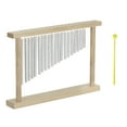 thumbnail image 4 of Labymos 20-Tone Table Top Bar Carillons 20 Bars Simple Rangée Instrument de Percussion Musicale avec Bâton de Support en Bois, 4 of 8