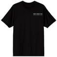 thumbnail image 3 of Five Nights At Freddy's Security Freddy Badge Adult Black Crew Neck Short Sleeve T-shirt-XS, 3 of 7