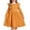 Orange, variant on Arshiner Toddler Girl Dress Baby Girls Knitted Ruffle Sleeve Pocket Dresses A-Line Flared Fall Winter Clothes Beige for 4-5T