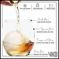 thumbnail image 2 of Vikko Whiskey Glasses Set of 6, Old Fashioned Whiskey Glasses 13.75 Ounce, Premium Scotch Glasses, Dishwasher Safe Bar Glasses, 2 of 2
