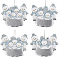 thumbnail image 2 of Fashion Creative Scarf Snowman Ornament 2020 Pendant Christmas-Tree Decorating, 2 of 9