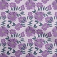 thumbnail image 1 of oneOone Cotton Cambric Purple Fabric Floral Retro Sewing Craft Projects Fabric Prints By Yard 56 Inch Wide, 1 of 5