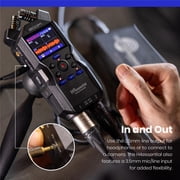 Zoom H4essential 4-Track 32-Bit Float Handy Recorder, Bundle with ZDM-1 Dynamic Microphone