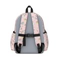 thumbnail image 3 of Unicorn and Star Pink Pattern Cute School Backpack with Padded Back and Adjustable Shoulder Straps 13.4"x11"x4.7", 3 of 5