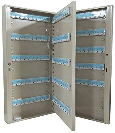 INTBUYING 80/100/160/200/240 Hooks Key Lock Box Safe Wall Mount Holder ...