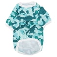 thumbnail image 1 of Camisa para mascotas con protección solar, suave, transpirable, elástica, con estampado elegante, ropa de verano para gatos y perros para fiestas diarias S, 1 of 14