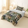 thumbnail image 2 of Erosebridal Mallard Duck Twin Comforter Sets,Jungle Animals Deer Bedding Set For Boys Kids, Reversible 2pcs, 2 of 7