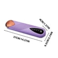 thumbnail image 4 of MesaSe Household Kitchen Vacuum Sealing Machine with LCD Screen  62 KPA Suction Power  Wireless USB Charging  12.6-Inch Sealing Length  ABS Material  Efficient Food Preservation, 4 of 8