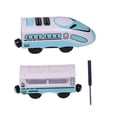 thumbnail image 4 of BELOVING Electric Railway Toy Locomotive Battery Operated Train Set Sand Table Layout, 4 of 9