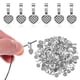 thumbnail image 1 of 100 piezas de colgantes de cadena para collar, bisutería, dijes para hacer joyas., 1 of 6