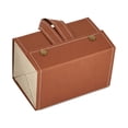 thumbnail image 1 of Multi Slot Sunglasses Case, Foldable Glasses Jewelry Storage Box Multiple Protection PU Leather  for Shop, 1 of 8